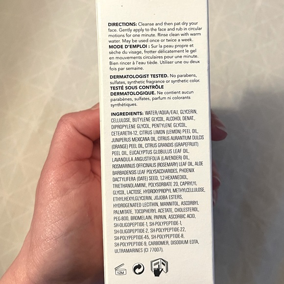 Saturday skin Rub-a-dub refining peel gel - Picture 8 of 9